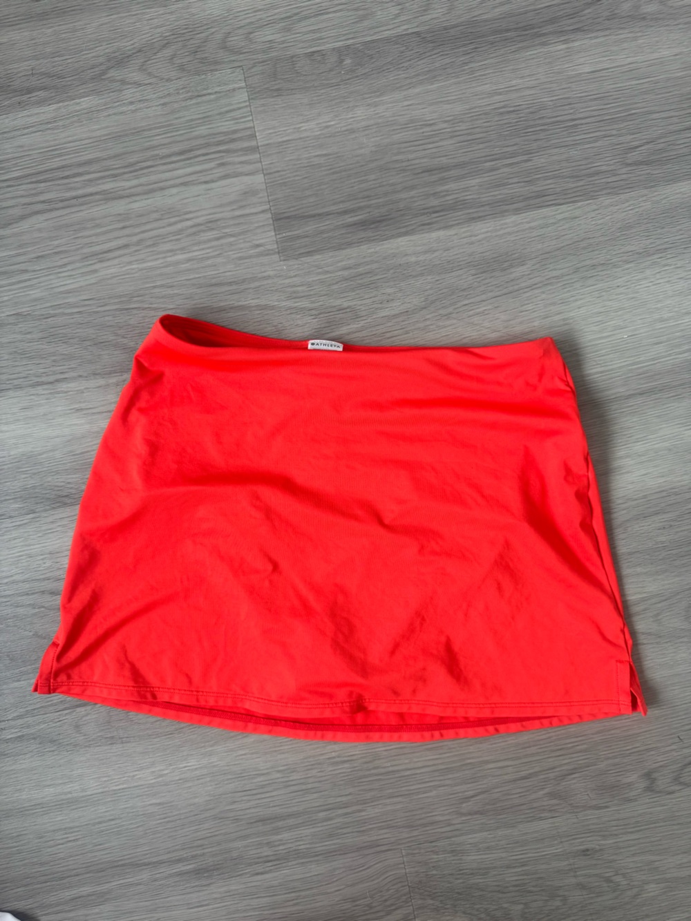 Athleta Bright Orange Athletic Shorts